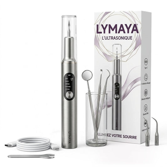 Détartreur dentaire Ultrasonique LYMAYA - Anti Plaque & Anti Tartre