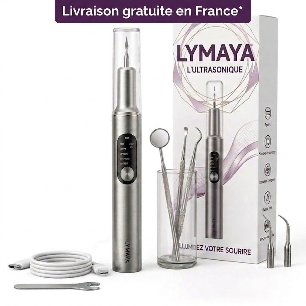 LYMAYA Ultrasonic Dental Scaler - Anti-Plaque & Anti-Tartar